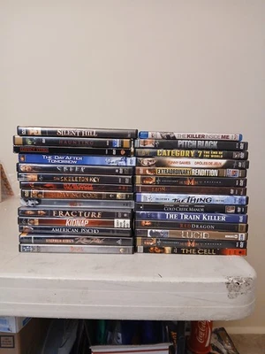 Лот из 27 DVD-дисков и 1 диска Blu-Ray б/у фильмы ужасов ЧИТАЙТЕ ОПИСАНИЕ - Изображение 1 из 4