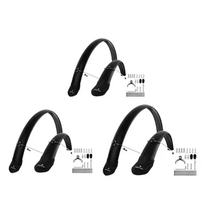 Mountain Bike Mud Guards Front Rear Mudguards,Replaces,Wheel Protection,Full - Picture 1 of 22