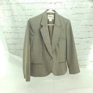 Damenblazer Nordstrom hellbraun Langarm geknöpft Größe 8 - Bild 1 von 11