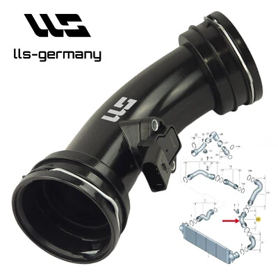 Ladeluftschlauch Druckschlauch für VW T5 Multivan V 1.9 TDI 2.5 TDI 7H0145955H - Bild 1 von 4