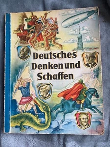 Deutsches Denken und Schaffen. Sammelbilderalbum komplett! - Bild 1 von 2