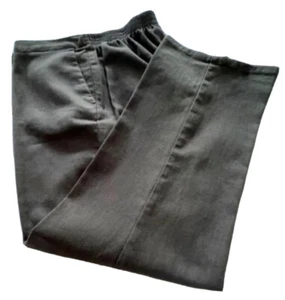 Alfred Dunner Women's Classic Gray Elastic Waist Pants Size 14 Short NWT - Picture 1 of 6