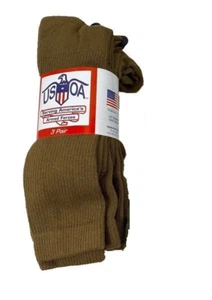 U.S. Armed Forces USOA Anti-Microbial Boot Sock - 3 Pack - Picture 1 of 1