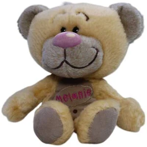 Teddybär Pimboli mit Namen "Melanie" Kuscheltier 21 cm, gebraucht von Depesche - Bild 1 von 10