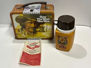 VINTAGE HOW THE WEST WAS WON BROTDOSE UND THERMOSKANNE ~ UNBENUTZT!! - Bild 1 von 11
