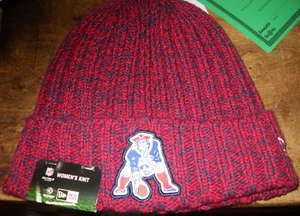NUEVO ENGLAND PATRIOTS MUJER SOMBRERO DE PUNTO RETROCESO NUEVA ERA SOMBRERO DE PUNTO NUEVO CON ETIQUETAS ADULTO - Imagen 1 de 7