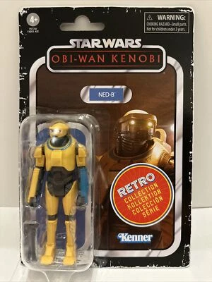 Star Wars Retro NED-B *NUEVO* 3.75" 2022 Vintage Kenner Vintage Obi Wan Kenobi Foto 1 de 2