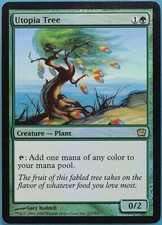 Utopia Tree FOIL 9th Edition PLD Green Rare MAGIC MTG CARD (ID# 208797) ABUGames