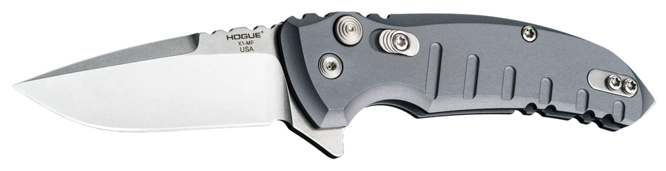Cuchillos Hogue X1 Microflip 2.75" Punto de Caída Caído CPM-154 Gris Aluminio 24172 Foto 1 de 1