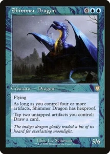 x4 NM (Juego) Retro Shimmer Dragon, Magic The Brothers' War, Magic, 95 - Imagen 1 de 1