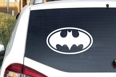Batman CNC cut Decal Vinyl Sticker -Pic from multiple colors! O651 - Image 1 of 3