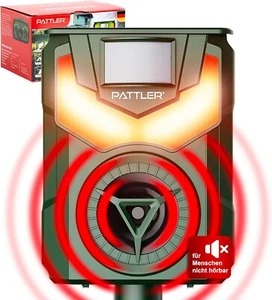 PATTLER® Solar Tierschreck Bewegungssensor 10m Flammenlicht Effektiv - Bild 1 von 8