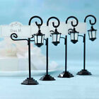  6 Pcs Place Holder Lamp Table Number Name Unique Card Holders Three-dimensional