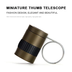 2.5x17.5 Thumb Miniature Binoculars Mini Monoculars HD Hiking Camping Travel - Picture 1 of 8