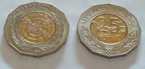 MONEDA DE CROACIA 25 KUNA DE 1997 BIMETÁLICA SIN CIRCULAR, ESCASA - Imagen 1 de 1