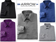 Las mejores ofertas en Blue Arrow Mezcla De Algodón Camisas de vestir para  hombres | eBay