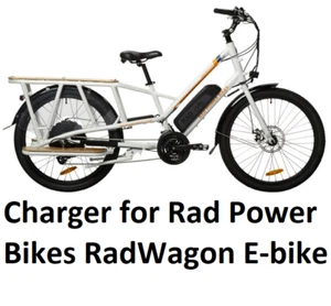 🔥 power supply battery Charger for 2018 Rad Power Bikes RadWagon electric bike - Picture 1 of 3
