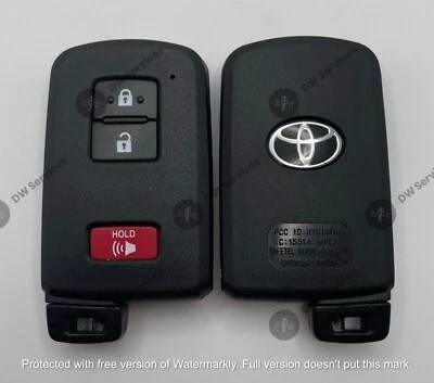 NOVO! Toyota Prius / RAV4 PROXIMIDADE controle remoto chave SMART HYQ14FBA - PLACA G 0020 - Imagem 1 de 4