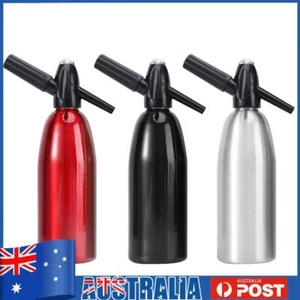 1L Soda Sparkling Water Machine CO2 Cartridges Syphon Gas Bulbs ADD Soda Bottle - Picture 1 of 15