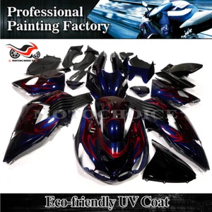 Forged Carbon Fiber Fairing Kit for Kawasaki Ninja ZX14 ZX1400C 2006-11 Bodywork - Picture 1 of 16