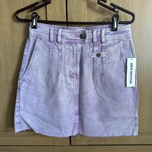 Brand New With Tags Urban Outfitters Purple Liliac Denim Skirt - Picture 1 of 13