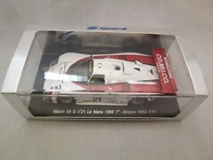 Spark 1:43 marzo 85 G #21 R.Cleare-L.Robert-J.Newsum LM 1986 1° IMSA GTP S3570 - Foto 1 di 12