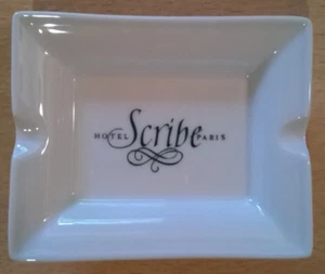 CENDRIER : HOTEL SCRIBE Paris - Porcelaine GDA Limoges - Etat Neuf - Picture 1 of 7