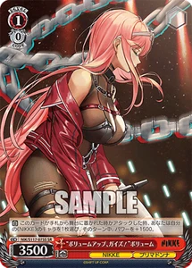 Weiss Schwarz NIK/S117-075S Turn Up the Volume! Volume SR foil NIKKE - Picture 1 of 2