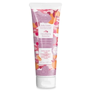 Crema corporal Scentsy Cloudberry Dreams aroma 8 fl. oz. Retirado NUEVO - Imagen 1 de 1