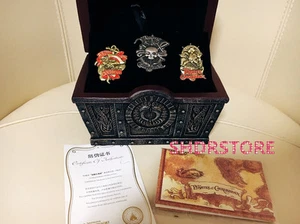 Disney pin box Pirates of the Caribbean Shanghai disneyland Limited 500 - Picture 1 of 6