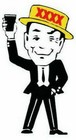 LARGE 30cm XXXX Man - Mr XXXX   --  Decal, Car Sticker, man cave sticker 