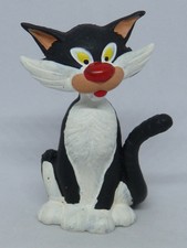 ANCIENNE FIGURINE PLASTIQUE BANDE DESSINNEE* GASTON LAGAFFE* LE CHAT DINGUE