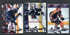 1997-98 PACIFIC PARAMOUNT DARK GRAY LOT (3) *6314