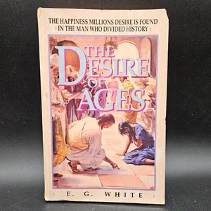The Desire Of Ages E G White Book Paperback 1992 Life Teachings Of Jesus - Picture 1 of 11