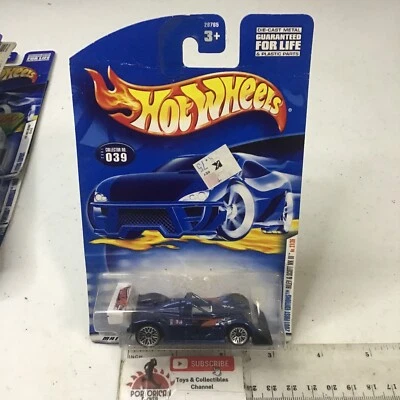 2001 HOT WHEELS FIRST EDITIONS #039 BLUE RILEY SCOTT MK III RACER 1/64 MIP CHINA - Image 1 of 4