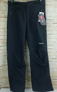 Pantaloni da neve neri Cabela's Primaloft unisex piccoli - Foto 1 di 6