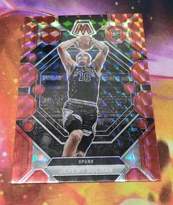 2022-23 Panini Mosaic Jeremy Sochan RC Red Mosaic #226 - Picture 1 of 5