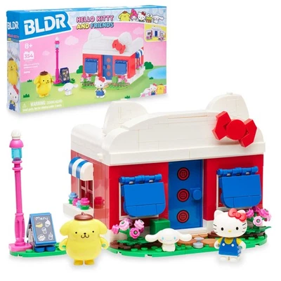 BLDR Hello Kitty and Friends, Hello Kitty’s Dream Cafe Building Set 0076 with... - Image 1 of 4