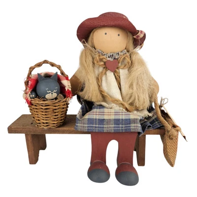 复古 1986 年 Lizzie High 娃娃 Abigail Bowman 带标签旅行拜访生病的朋友 — 第 1/4 张图片