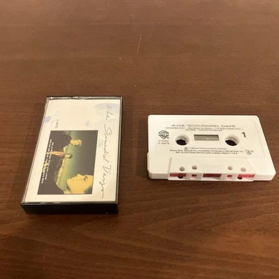 Cassette Tape A-ha Scoundrel Days Alan Tarney 1986 Warner Bros. New Sealed - Image 1 of 4