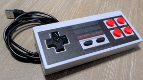 Nintendo NES Mini &bull; Wired USB Controller &bull; For Classic Edition Console 