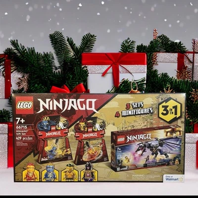 LEGO 66715 Ninjago Gift Set | 71742 Overlord Dragon, 70688, 70690 Spinjitzu Sets - Image 1 of 4