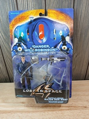 Figura de acción Lost in Space Danger Will Robinson Battle Armor Major Don West Foto 1 de 4