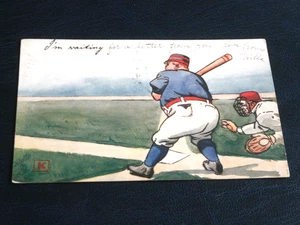 ORIGINAL SIGNIERTE TUCK SPORT POSTKARTE - BASEBALL, Nr. 2339. - Bild 1 von 2