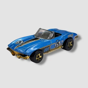 Corvette 1:64 azul claro Hot Wheels '65 de 2011 exclusivo paquete múltiple - Imagen 1 de 8