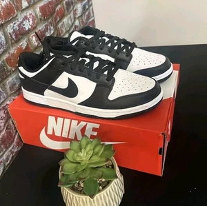 Nike Dunk Low Retro Blanco Negro Panda DD1391-100 Para hombres Tenis Zapatos Talla 13 - Imagen 1 de 6
