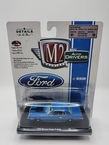 M2 Machines Auto-Drivers 1968 Mercury Cougar R-Code Blue R47 17-52 - Picture 1 of 2