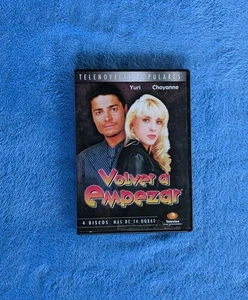VOLVER A EMPEZAR 4 DVD Set 1994 Spanish Telenovela Mexican Yuri Chayanne - Picture 1 of 4