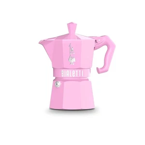 Caffettiera Espresso Italiana Caffettiera Bialetti MOKA EXCLUSIVE 3T Rosa Alluminio - Foto 1 di 2