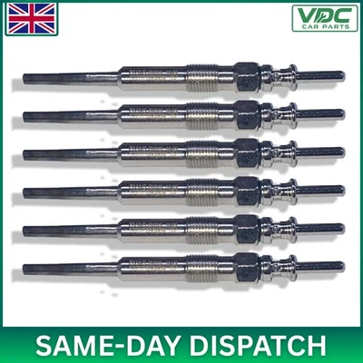 For BMW E87 E46 E53 E60 E61 E70 E83 E90 E91 E92 E93 Diesel 6X Heater Glow Plugs - Image 1 of 4